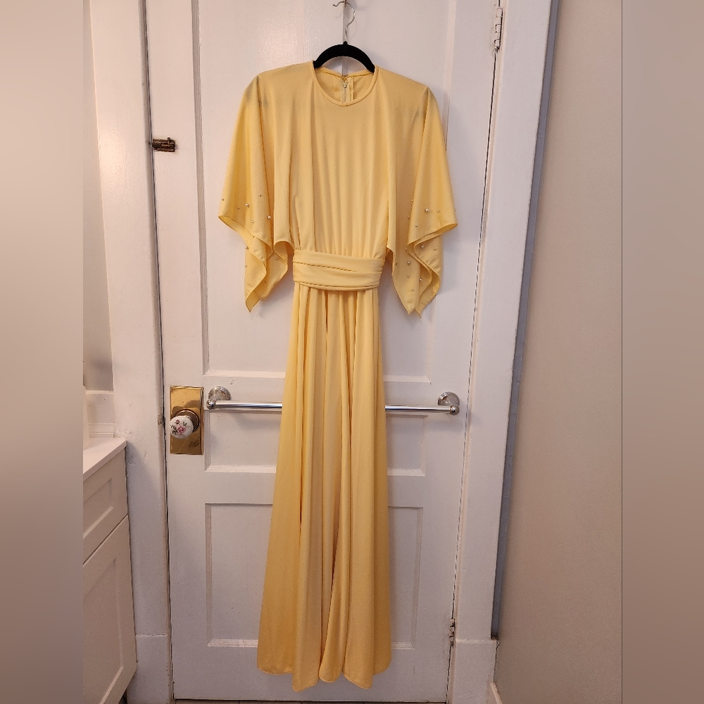 🌟Lilli Diamond Yellow Goddess Dress 🌟